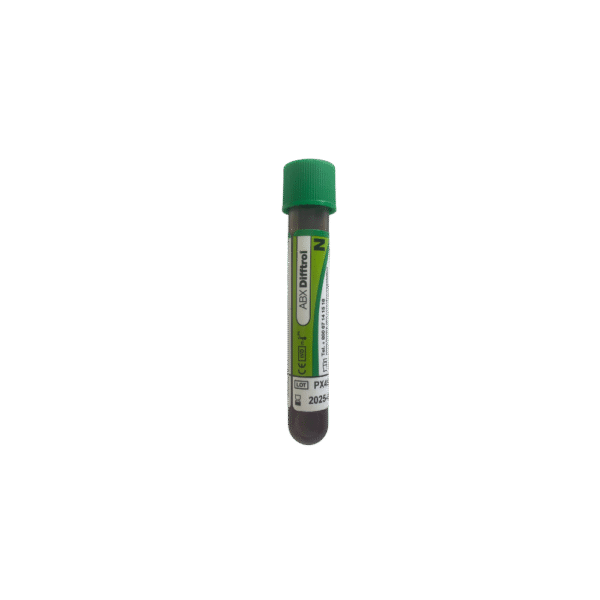 ABX Difftrol 5-Part Hematoloji Kontrol Kanı (24 Parametre) - 2 mL