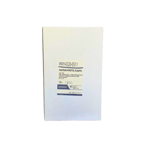Citotest Pasteur Pipet 3 mL – 500’lü Paket - Görsel 2