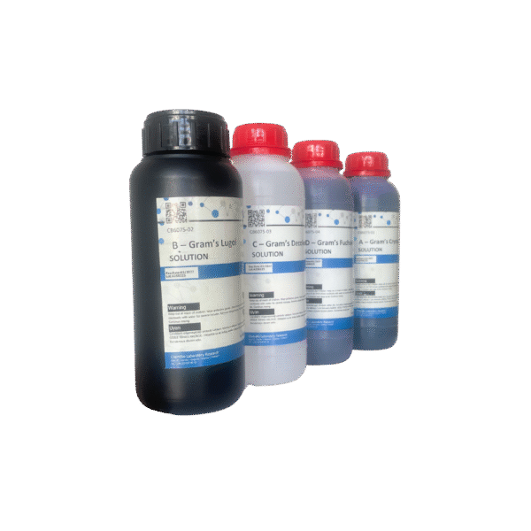 Chembio Gram’s Stain Set (Safraninsiz) – 4 x 500 mL