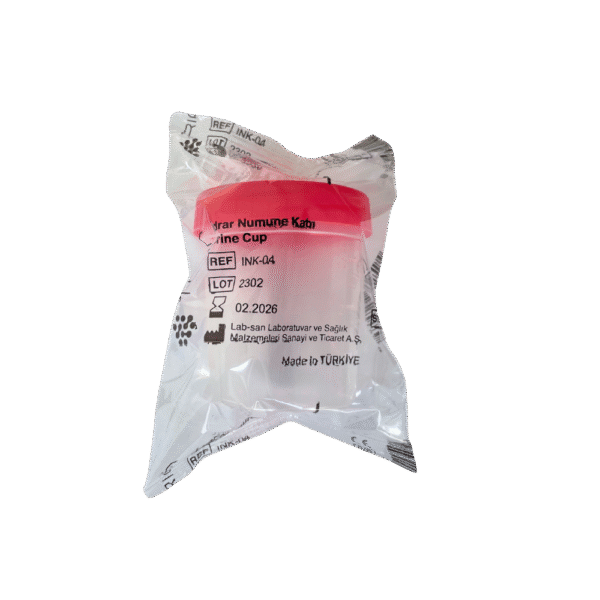 Lab-san Steril İdrar Numune Kabı 100 ml - 250'li Kutu - Görsel 2