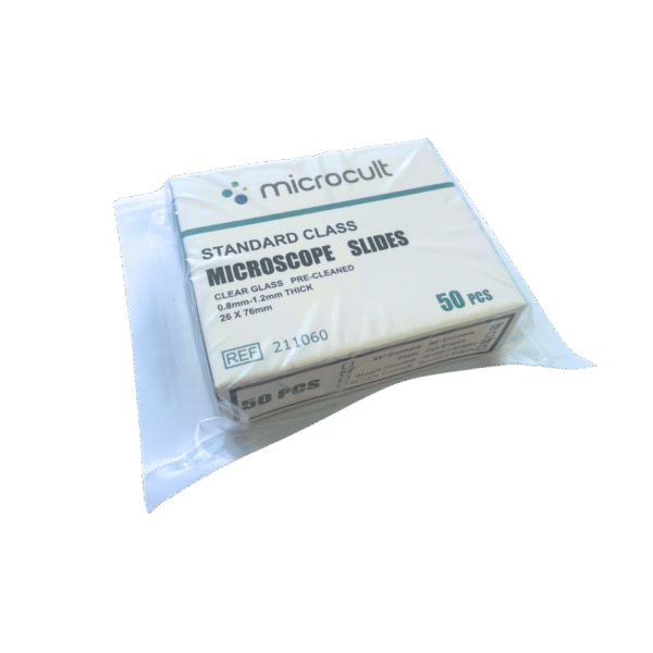 Microcult Mikroskop Lamı 26x76 mm – 50’li Kutu - Görsel 2