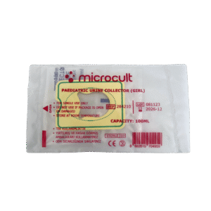 Microcult Kız Çocuk İdrar Toplama Torbası 100 mL - 100'lü Paket