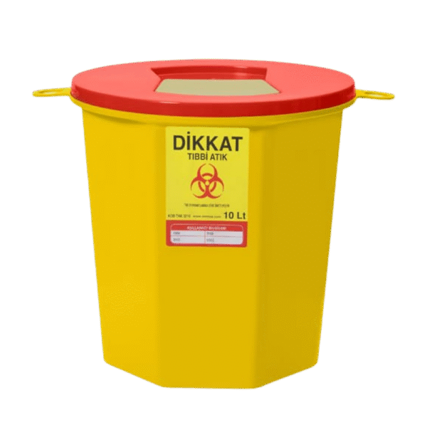 Tıbbi Atık Kovası 10 lt