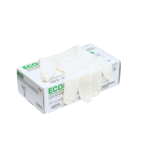 ECO Lateks Pudrasız Muayene Eldiveni Small – 100’lü Paket